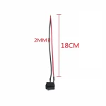 ACC-TH-8005 2 Solder SPST On/Off Mini Boat Wired Rocker Switch Car Auto Boat Round Rocker 2Pin Toggle SPST Switch Snap