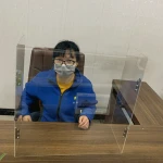 Acrylic Partition Protection Barrier Countertop acrylic protect shield clear splash guard checkout counter sneeze guard