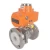 Actuator electric explosion-proof flanged stainless steel valve ball price one piece for water