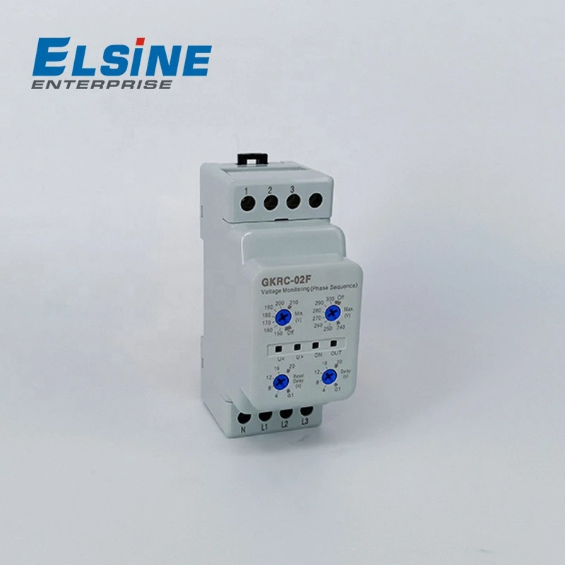 Adjustable Over and Under Voltage Protection Relays DGRC-01,GKRC-01/02/02F/02FA/03/03F Voltage Monitoring Relay