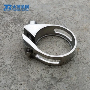 Adjustable wholesale bicycle parts of qualified titanium seat post clamps SC02 OEM&ODM