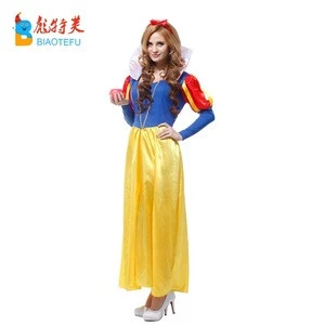 adult women carnival TV&amp;MOVIE character role snow white cosplay costumes snow white fancy dress cosplay costumes