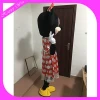 Advertising Minnie walking mascot costume minnie cartoon funny mascot for sale