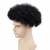Import Afro Kinky Curl Hair Pieces Human hair Replacement System 9" x 7" Men Toupee Hair from China