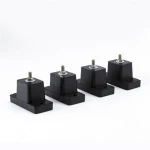 Air conditioning shockproof rubber pad 1 set contains four pieces