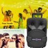 ALP802 High quality 8 inch wireless portable large speaker square dance outdoor karaoke bt party speaker