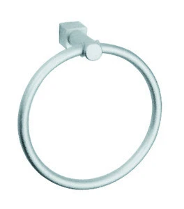 Aluminium towel ring square fitting L0608