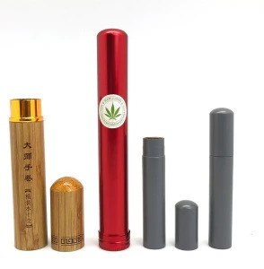 Aluminum cigar tube food grade / food grade packaging tube