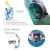 Import Amazon hot sale wetsuit parts RKD adults snorkel mask with diving mask gopro for swimming with glasses from China