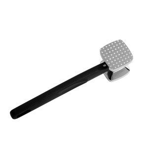 Amazon Hot Selling High Polish Chrome Plate Heavy Duty Hammer Mallet Tool Chicken Pounder Meat Tenderizer