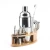 Import Amazon Top Seller 2020 Bartender Kit Stainless Steel 10-Piece Bar Tool Set 750ml Cocktail Shaker Set With Stylish Bamboo Stand from China