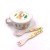 Import Amazon Top SellerDinner Set Baby Feeding New Products Kitchen Accessories Bamboo Fiber Children Tableware 5 Sets from China
