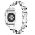 Import AMBISON Women Stainless Steel Crystal Diamond Replacement Bracelet Accessories Bands for Apple Watch 38mm 42mm from China