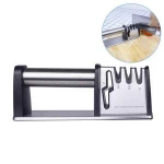 American Hot Selling Upgrade Quality Manual 4 in 1 Kitchen Scissor Sharpener