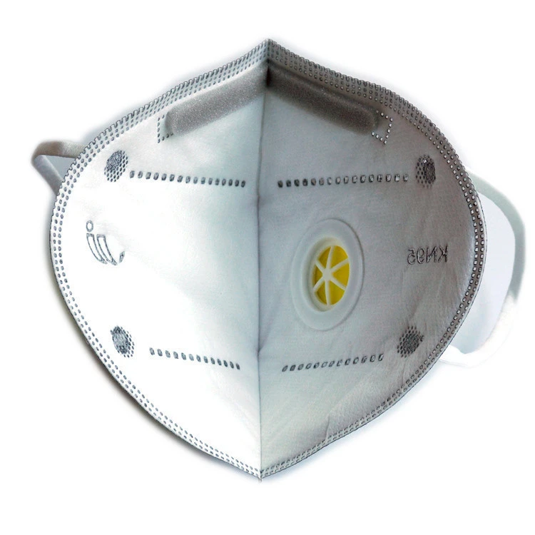 Anti-virus disposable face mask N95 KN95 respirator with breather valve