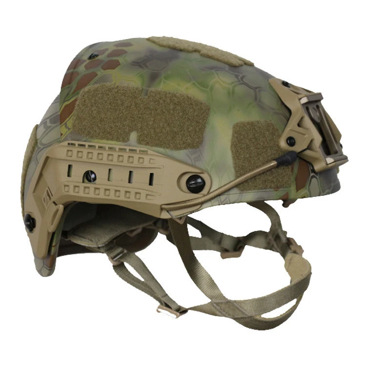 Aramid UHMWPE Safety Airframe Helmet with Camouflage MANDRAKE Color