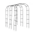 Import Arched creeper Best Selling Outdoor Simple Design Plastic Garden Arch Arbor for Climbing Plants from China
