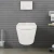 Import ARROW branded Foshan A-glass cancelled tank wall hung toilet bowl from China