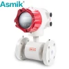 Asmik Industrial magnetic flow meter,adapt to waste water milk hot water slurry,accurate and professional.