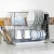 Import atacama stainless steel wall mounted dish drying rack drainer organizer Quality assurance economical diy dish drainer rack from China