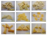 Auto Bugles Process Line Twin Screw Extruder Crispy Machine Production Equipment