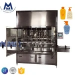Automatic bottled mouth rinse mouthwash hair shower gel face body hand wash filling machine