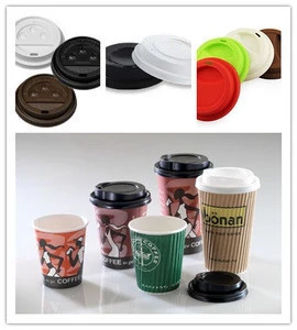 Automatic coffee Lids forming Machine / plastic cup cover machine