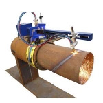 Automatic structural steel tube cutting machine Big diameter pipe cutter and beveler