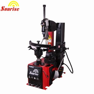 Automatic tire changer for runflat tires with CE