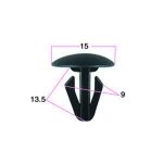 Automobile clips and fasteners standard made in China
