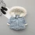 Import B23444A Winter Baby wears fashion denim Thickened coat from China