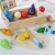 Import baby girl boy fruit vegetable simulation toys wooden kids kitchen toy set from China