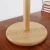 Import bamboo wooden paper towel holder upscale wooden kitchen paper towel holder from China