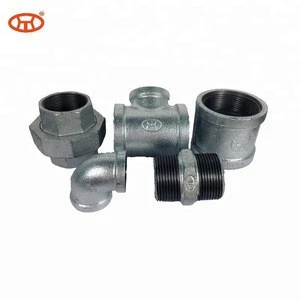 banded hot dipped galv pipe fittings