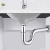 Import Bathroom Brass Bottle Trap Siphon P-trap Basin Sink Drain Bathroom Siphon Toilet from China