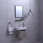 bathroom pvc small washbasin cabinet design