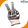BBQ Gloves Grill Cooking PATEA 100% Cotton Lining Heat Resistant Oven Mitts