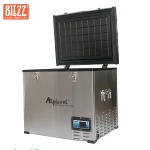 BD60 60L Car Fridge freezer combination AC/DC 12V portable camping outdoor cottage refrigerator car home individual fridge