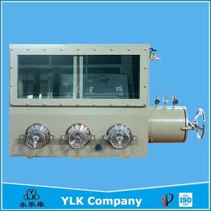 Bench-top Glove Box with Pressure Control System, Inert Drying Gas Station, Battery Laboratory Glove Box