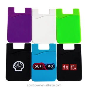 Best price of cellphone smart pocket silicone wallet With Long-term Service