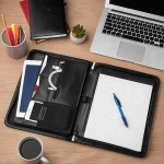Best Quality Business File Folder,Wholesale Portfolio Multi-function Manager Folder  Leather  Portfolio