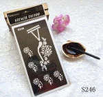 Best Sell Airbrush Stencils Tattoo Glitter Tattoo Stencil For Body Paint