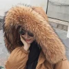 Best selling mongolian lamb fur mink fur slides mink fur