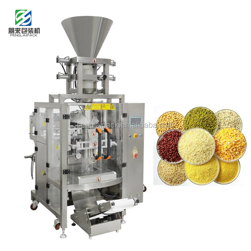 Best sold Granule rice/beans/wheat/corn/sugar packing machine for food grains packaging machinery automatic