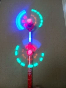 Best Toys For 2020 Christmas Gift Windmill Double-End LED Flashing Spinner Christmas 6 LED Double End Flashing Windmill