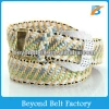 Beyond Womens Polyester Rope Knitted Jeans Belt