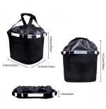 Bicycle Basket Bike Front  Detachable Cycling Bag Basket for Bike Carrier Easy Bike bag