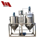 Big scale Indonesia Malaysia project 5tons per day Soybean Oil Refining plant in Korea