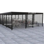 Bike combination locker ste lockable metal storage locker cage for bicycle