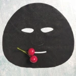 Binchotan Facial Mask Paper Dry  Black Mask Form Non woven Fabric Mask Sheet
